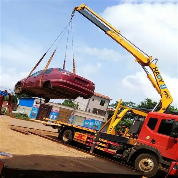 九龙吊车救援小汽车怎么吊