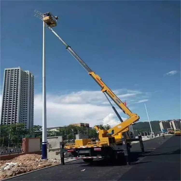 九龙维修路灯的曲臂升降车出租